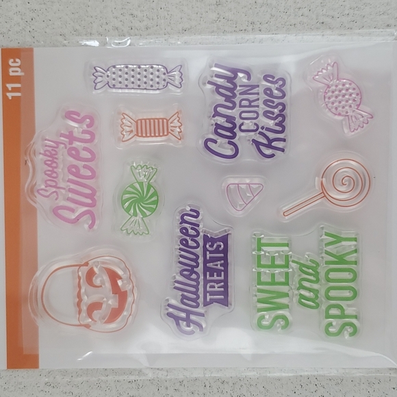 HALLOWEEN  CLEAR STAMPS - Picture 4 of 4